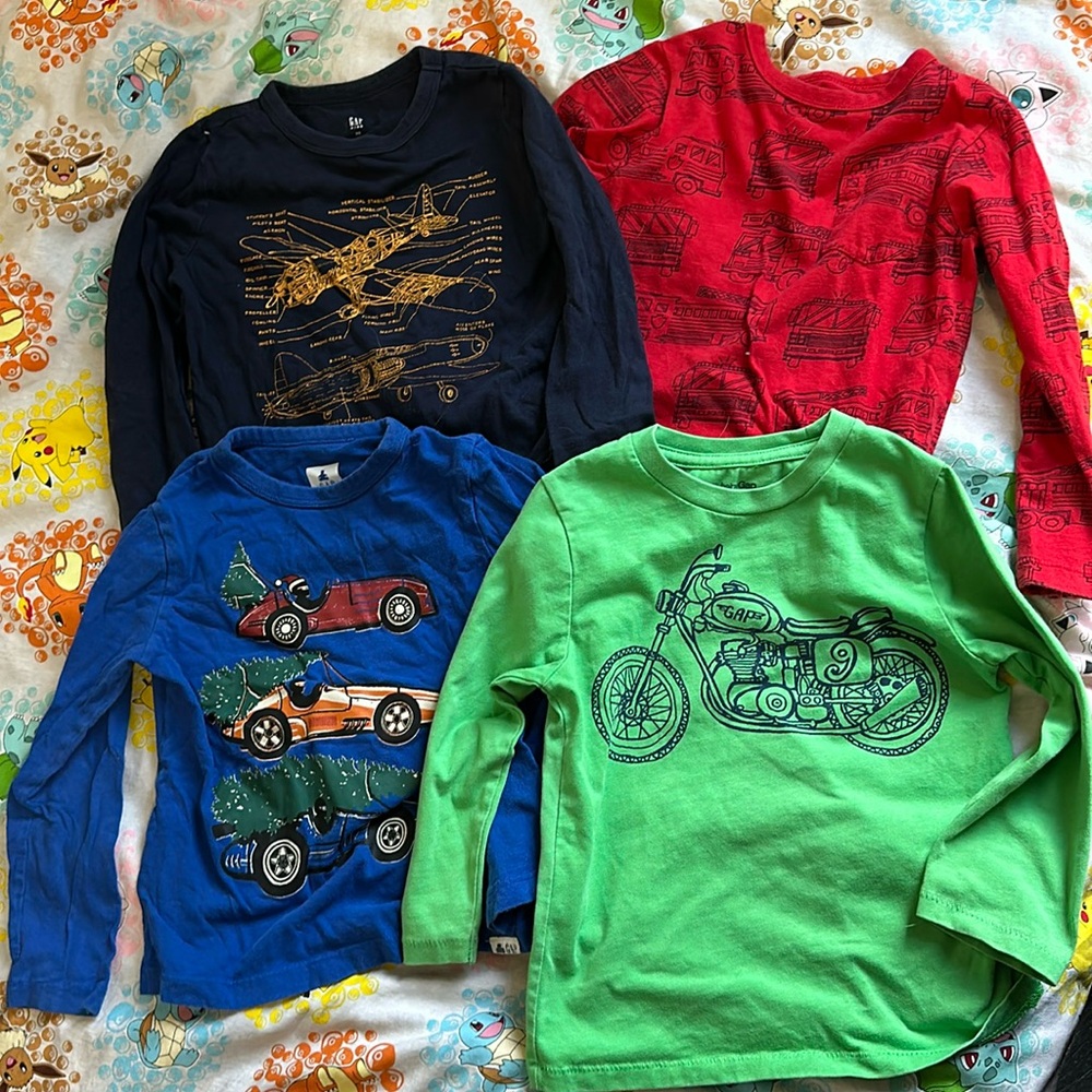 Gap Boys Long Sleeve T-Shirts